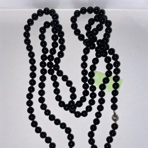 Tiffany & co Black Onyx Beads